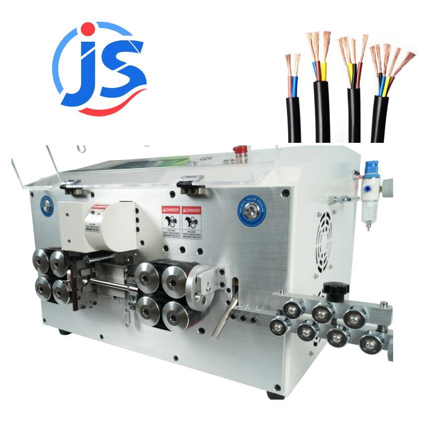 Accelerated Round Sheath Inner and Outer Double Layer Peeling Machine 650W Multi Functional Metal Stripping Peeling Machine