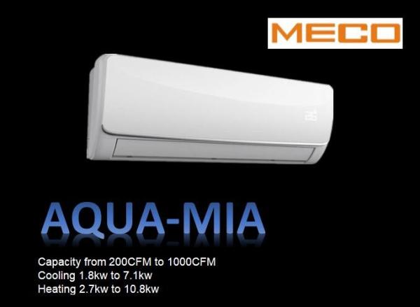 tipo refrigerado 400CFM 970 x 315 x 235mm da montagem da parede das bobinas do fã de Hydronic da água