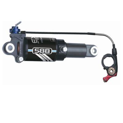 Choque de mola de ar de bicicleta com bloqueio remoto de rebote de amortecimento Ajuste hidráulico para XC / city Bike e Ebike