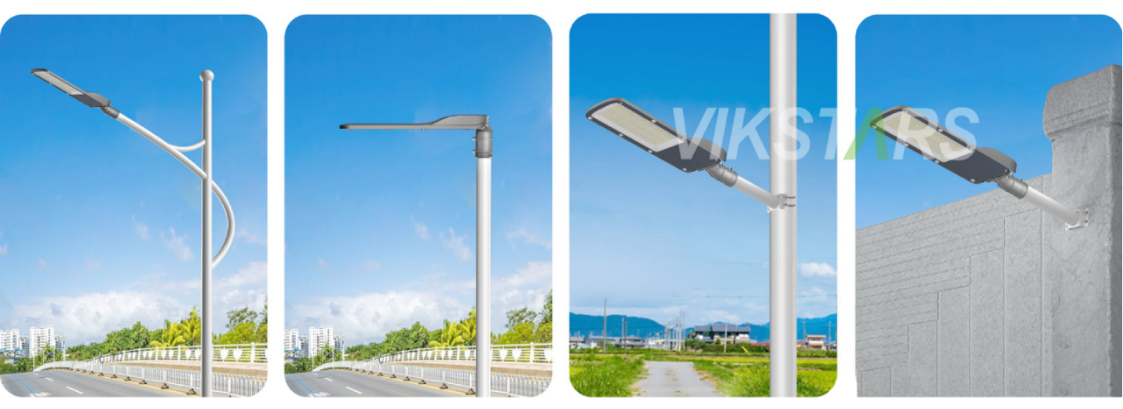 New Cheap Price LED Street Lamps With Photocell For Main Street Lighting IK08 IP65 Public Lighting Lamp