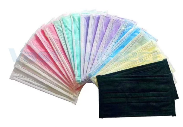 Срок годности 2 года EN14683 Больничное оборудование одноразовые 3 слойные дыхательные маски для ушных петлей