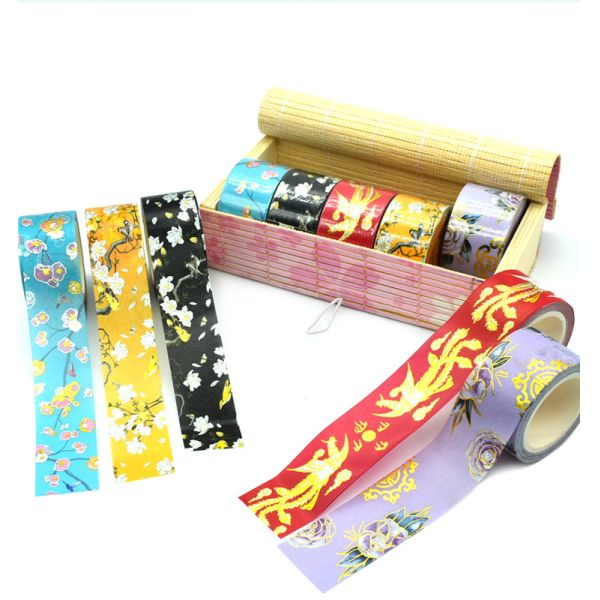 Gold Foil Washi Paper Stickers