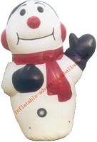 neige humaine gonflable géante de Chaud-vente de 7m pour la promotion de Noël