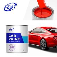 HS030 Hardener lento 2k Topcoat Cor sólida Tinta de Carro Reparação de Tinta Vermelha