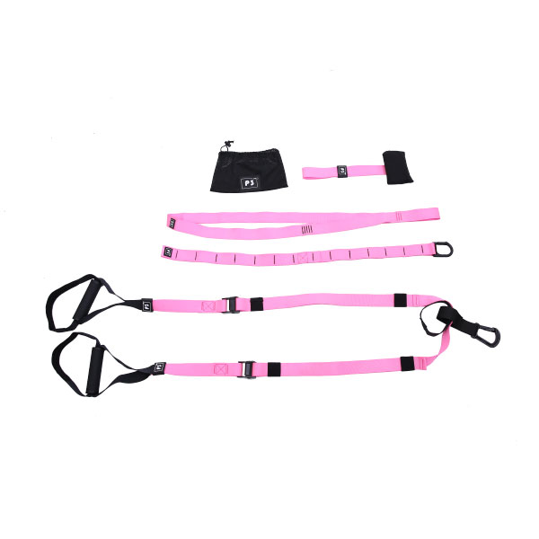 Indoor 2 Belts Long Resistance Bands , 210CM Suspension Trainer Bands