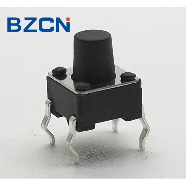 Sharp Feeling Normally Closed Tactile Switch Brass Terminal With Silver Coating