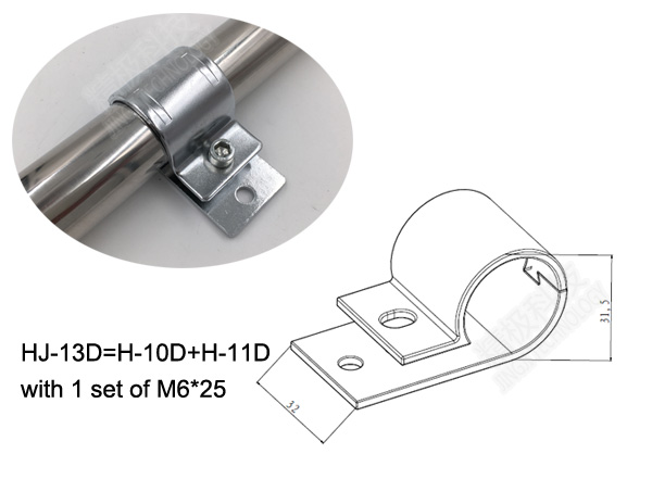 Кронштейн трубы металла струбцины холоднокатаной стали КРС с лоснистым финишем