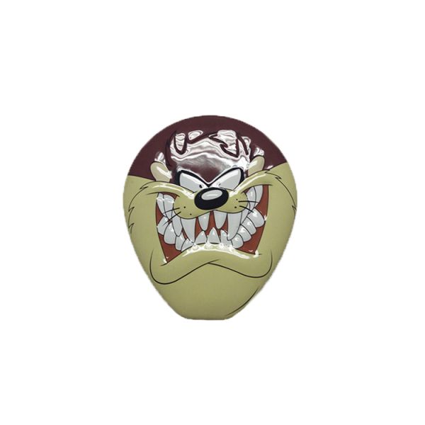 Oval Shape Cartoon Metal Box For Kids Environmentally Friendly Safety Material