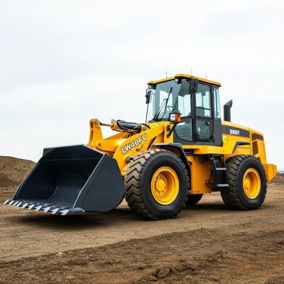 Carregador de rodas LW400FV 2.4m3 Carga nominal de balde 4000kg Carregador de pá dianteiro