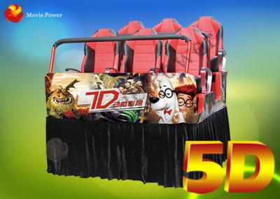 Simulador eletrônico do cinema 5d do sistema 5D do entretenimento