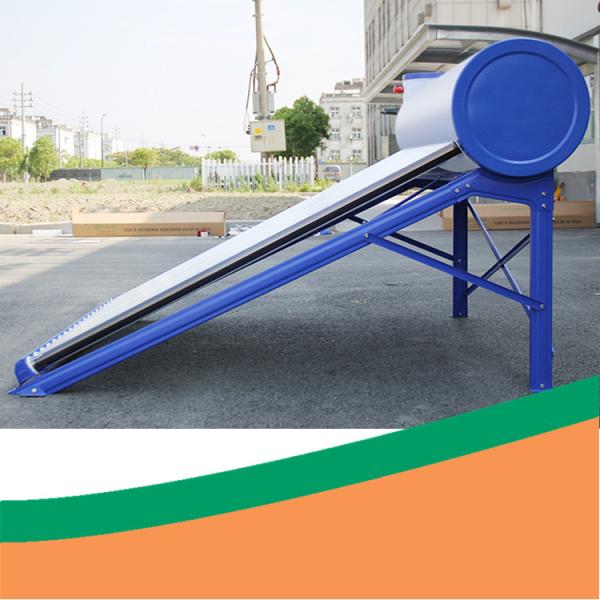 58/1800mm Vacuum Tube Wall Mounted Solar Water Heater Thermosyphon Three Target
