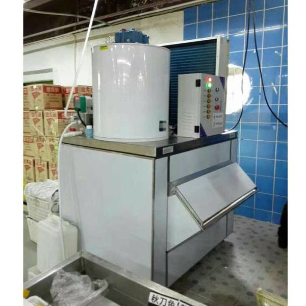 CE 304 Stainless Steel 2000 Kgs/D Small Flake Ice Machine