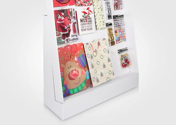 Promotional Market Cardboard Sidekick Displays , Christmas Gifts Cardboard POP Displays