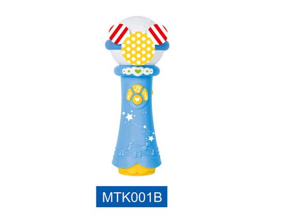 Battery Operated Karaoke Microphone Children's Musical Instruments Toys With Lights