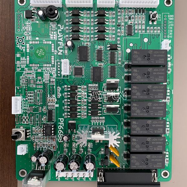 Arcade Entertainment Blue  Crane Claw  Game Mother  Board PCB Set Kit for DIY Build  Toy Catch Machines