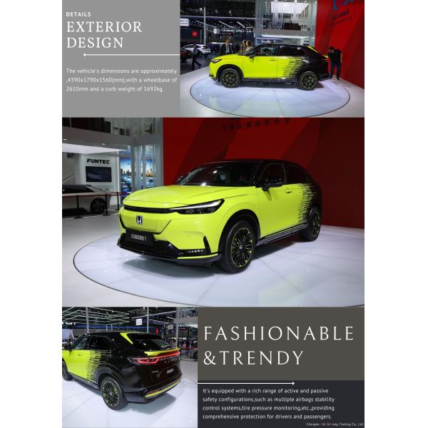 Чистый электрический внедорожник Honda NS1 2023 E-Type Edition внедорожник Депозит сейчас для высокой скорости 150 кВт мощности