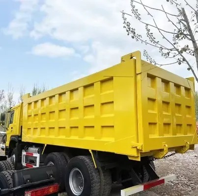 Gross Vehicle Weight 10-15T Sinotruck HOWO 6X4 Dump Truck Tipper 371HP 360° Rear Camera