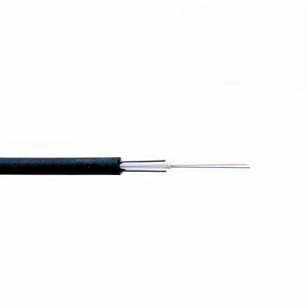 Single Mode Fiber Optic Cable 2 Core GJXH Outdoor Anti Corrosion