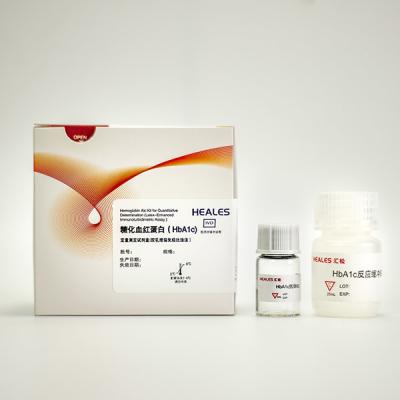 HEALES Glycated Hba1c Test Kit A1c Glycated Hemoglobin Blood Test
