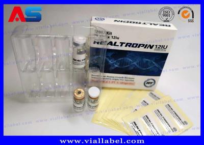 Somatropina Hcg Packaging Paper Injection Vial Box With Label FOR BODYBUILDING SUPPLEMENTS