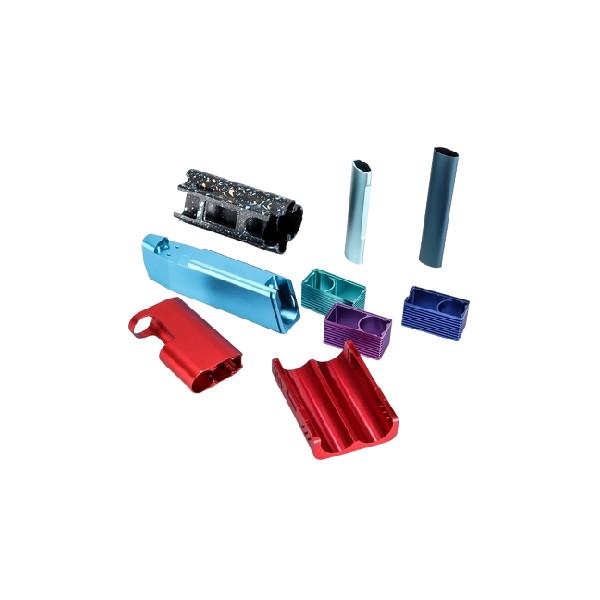 Stainless Steel Aluminum CNC Machining Components Customized Color