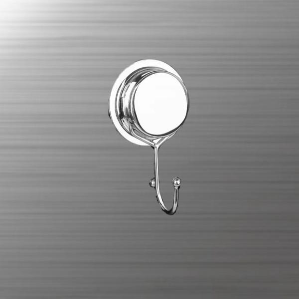 Self Adhesive Wall Mounted Bathroom Towel Hooks 110mm Wide ODM Accepted