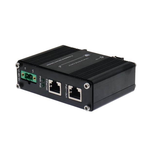 Industriales 5G 60W PoE + inyector de 12 48VDC de amplio alcance de potencia compacto resistente