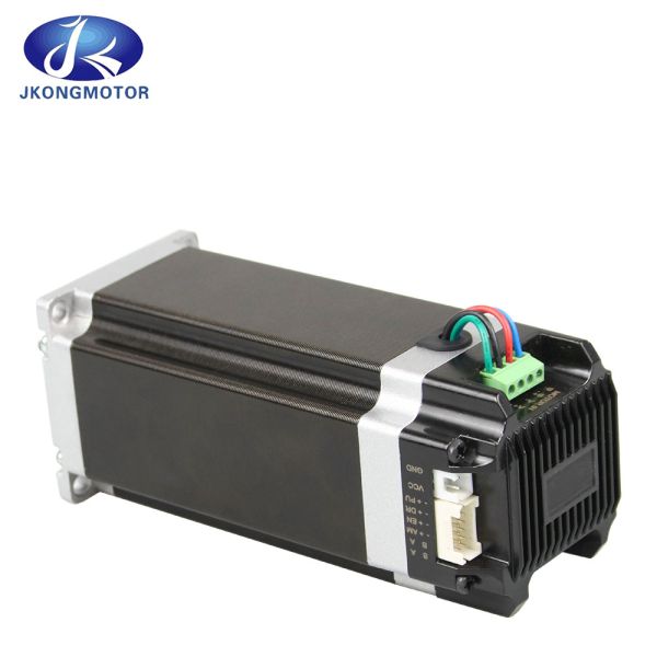 Jkongmotor Nema 23 Open / Closed Loop Stepper Motor 0.5Nm - 3Nm Hybrid Integrated Driver with RS485 Communication