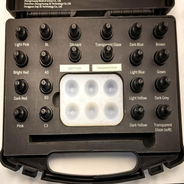 Certified Medical-Grade Materials Light-Curing Dental Resin Glaze for Natural Color Levels and Strong Biocompatibility