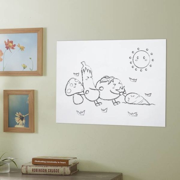 9.6m Dry Erase Wall Mounted Drawing Paper Roll Modern Teacher Aids