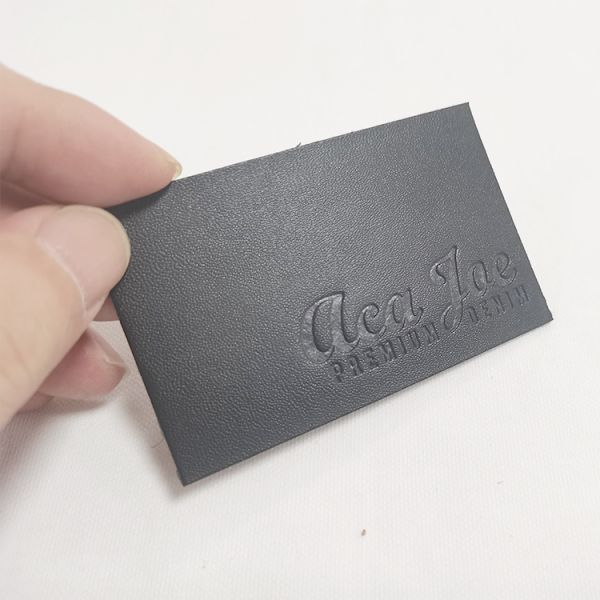Garment Accessories Denim Bag Patches Designer Hand Made Washable Real Genuine Leather Labels