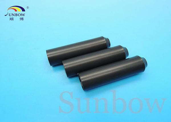 Black Polyolefin Heat Shrink End Cap Cable Accessories