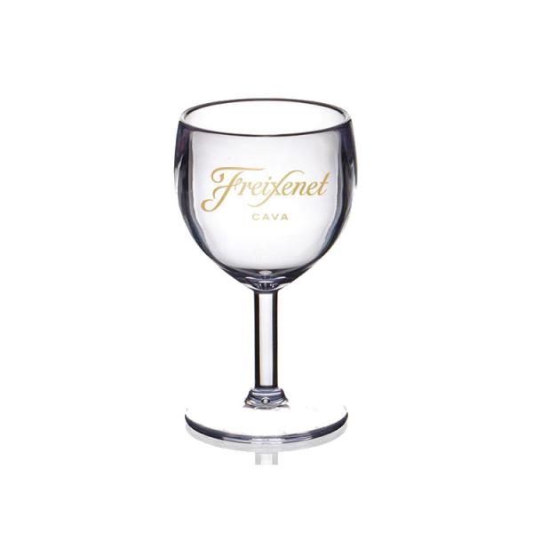 240ML Reusable Plastic Glassware For Wine Champagne Unbreakable Wine Glass