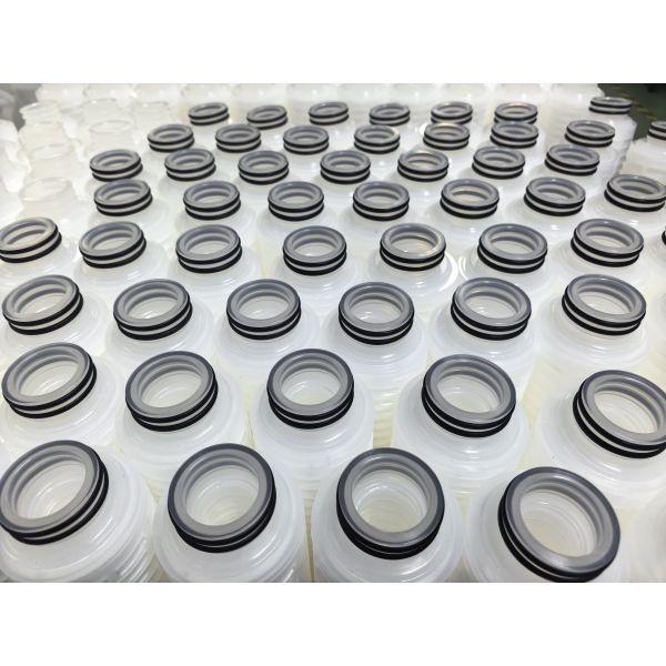 40-Inch PTFE Pleated Filter Cartridge with PTFE Membrane for High Flow Rate Chemical and High-Purity Liquid Filtration