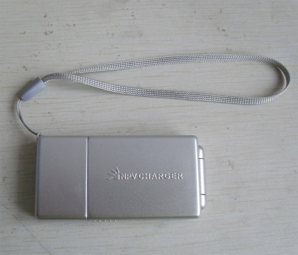 Solar emergency charger for MP3/MP4/Mobile phone
