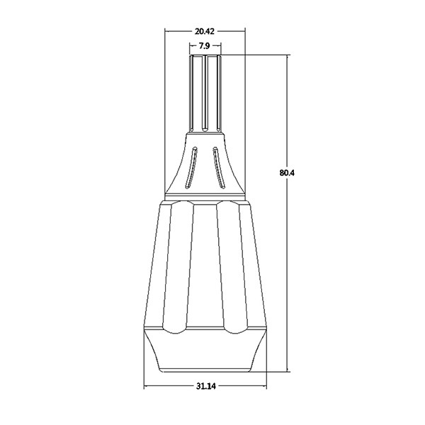 Green Color Aluminum Tattoo Grips For Tattoo Gun Diameter 32mm