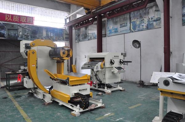 3 in 1 Servo Metal Sheet Straightening Feeder Automatic Metal Stamping Machine