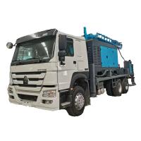 Équipement de forage de puits d'eau de 400 m de profondeur 132 kW moteur Cummins