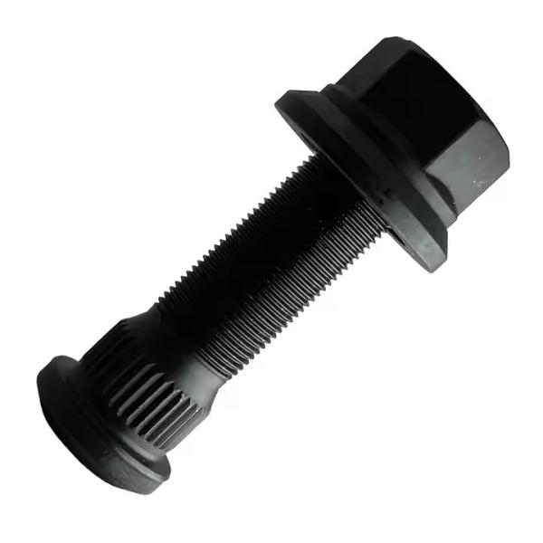 Grade 10.9 Black Wheel Bearing Bolt For Mack Kenworth BIRLOS American Trailer