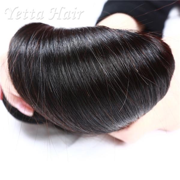 Cabelo macio de Remy do cambodian da beleza, Weave reto do cabelo humano de 20 polegadas