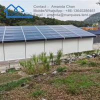 Armazém de liga de alumínio Marquise Tent Industrial Workshop Eventos de armazenamento ao ar livre