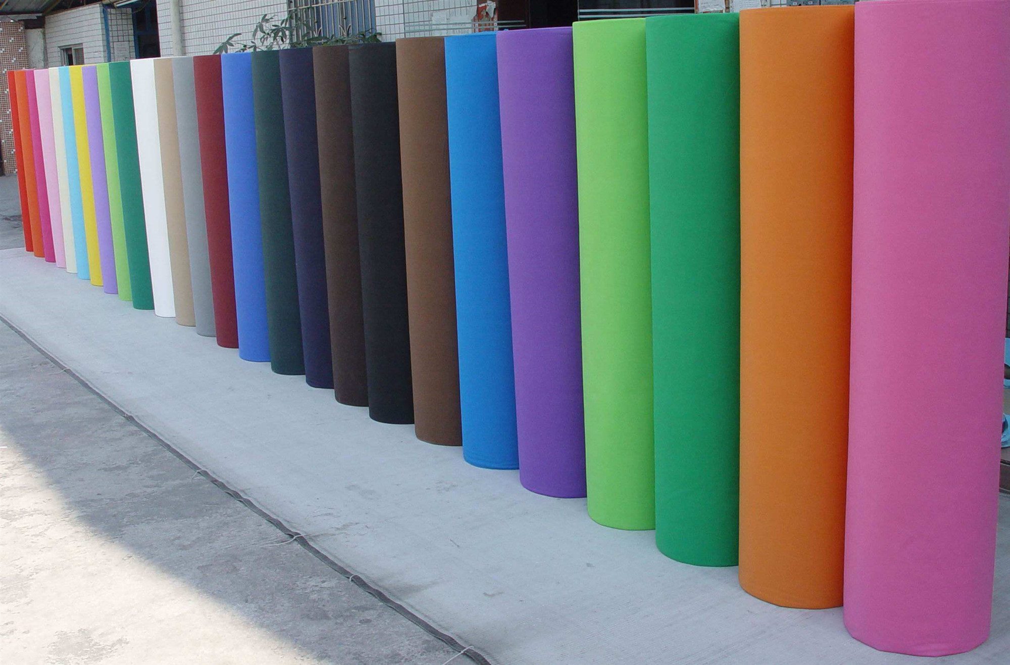Анти- старея пламя ткани Nonwoven Spunbond полипропилена Multicolor - retardant