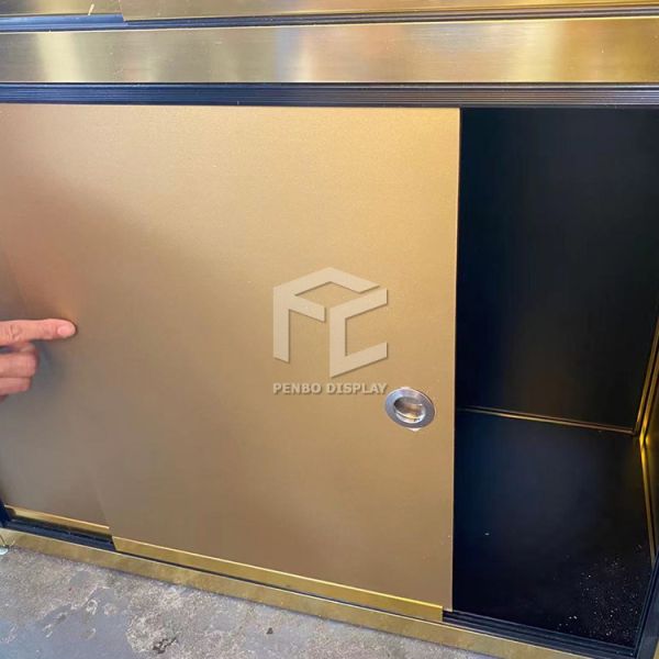 Алюминиевый OEM шкафа шоу витрины 1000*400mm рамки стеклянный