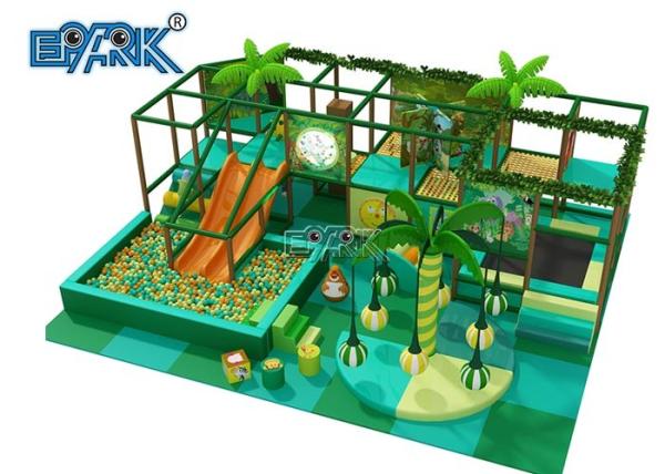 Indoor Soft Playground Kids Entertainment Equipment With Slide And Climbing