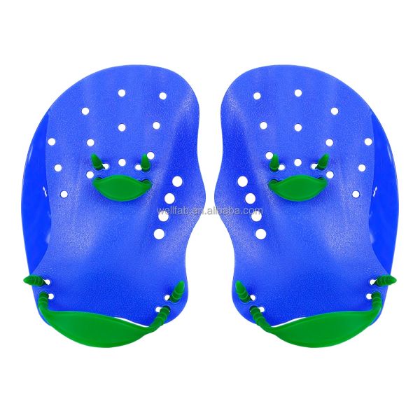 Customizable Silicone Swim Hand Paddle Durable Swimming Finger Webbed Gloves