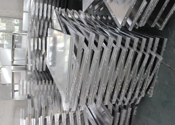 Profile Aluminum Wall Panels for Building Cladding , Concealed Aluminium Solid Panel