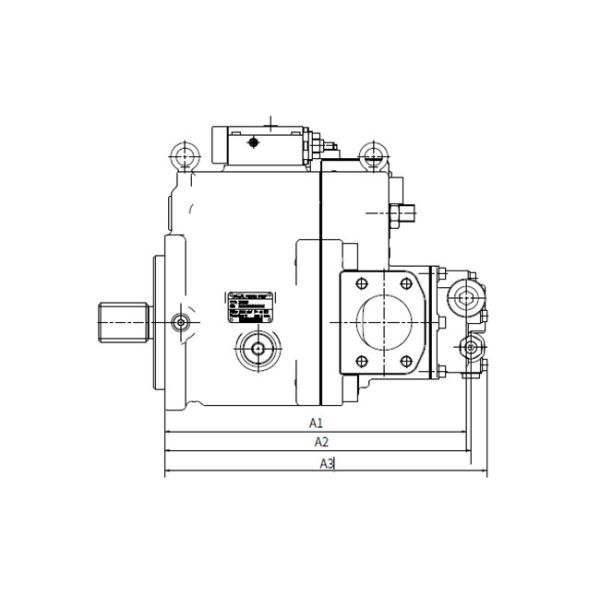 Trailer Hydraulic Power Control Unit With Cut-Off / Load Sense Control Electro-Proportional Torque
