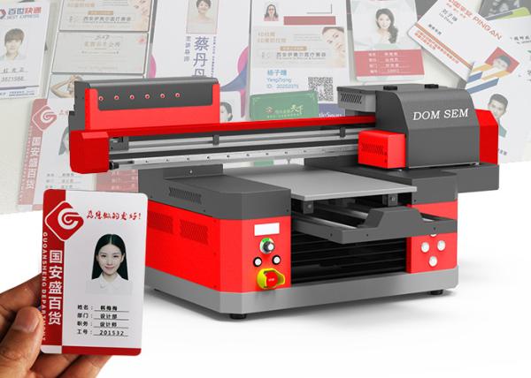Multicolor Flatbed Uv Digital Printer For USB Glass Metal Plastics Acrylic Printing
