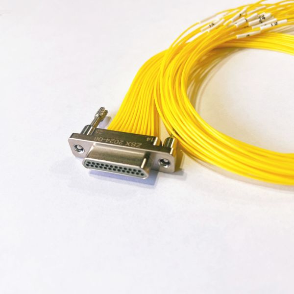 3A Micro-D Connector 25 Pin Male Crimp Connector CDbA-25TY