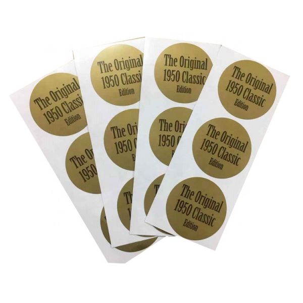 Adhesive Advertising Agency Business Cards Label Personalised Logo Stickers